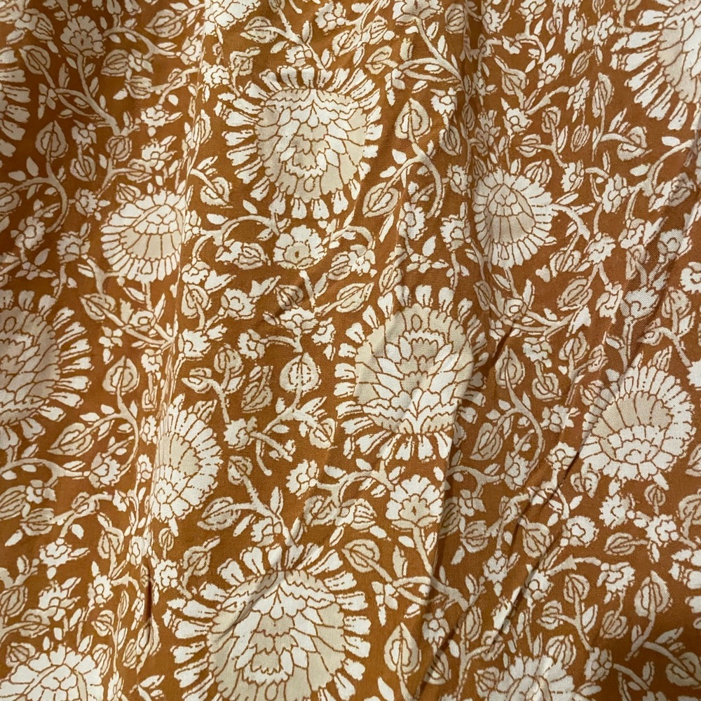 Old Navy Floral Maxi Dress with Square Tie Back - Picture 3 of 7